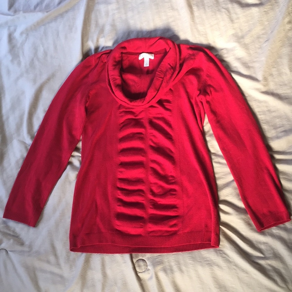 Cowl neck sweater